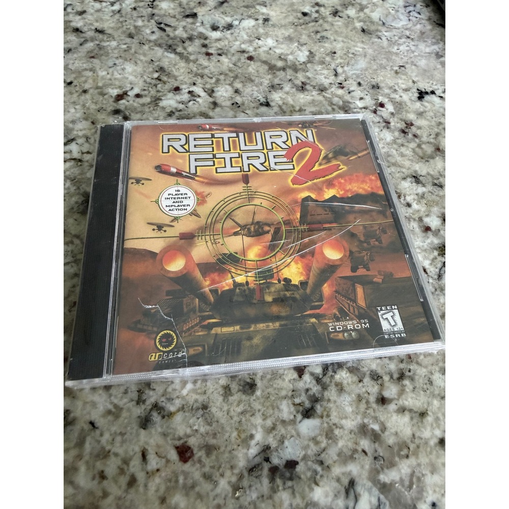 Return Fire 2 PC Windows 95 CD-ROM Ripcord Games Retro Vehicular Combat Game New